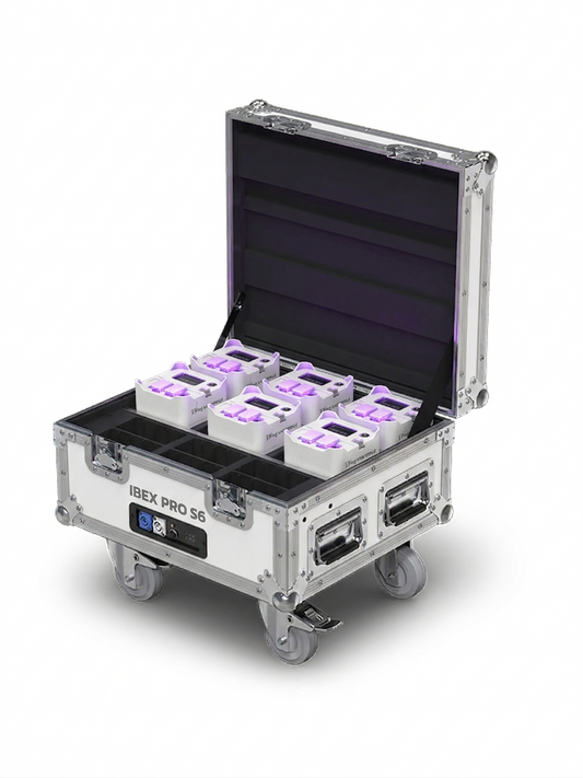 IBEX Pro 8-Pack Wireless Uplights — IP65 Waterproof