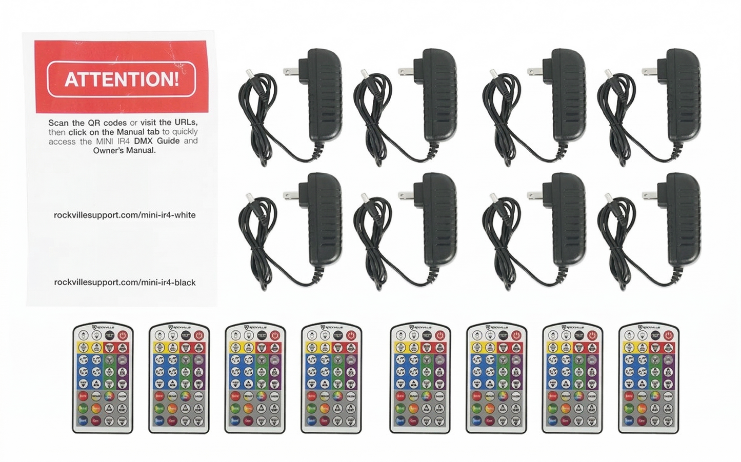 IBEX IR4 Wireless Uplights — Compact Series